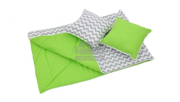 Одеяло и подушки для вигвама детского Polini kids Зигзаг