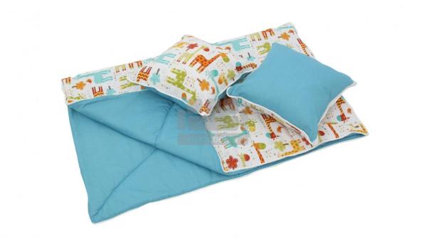 Одеяло и подушки для вигвама детского Polini kids Жираф