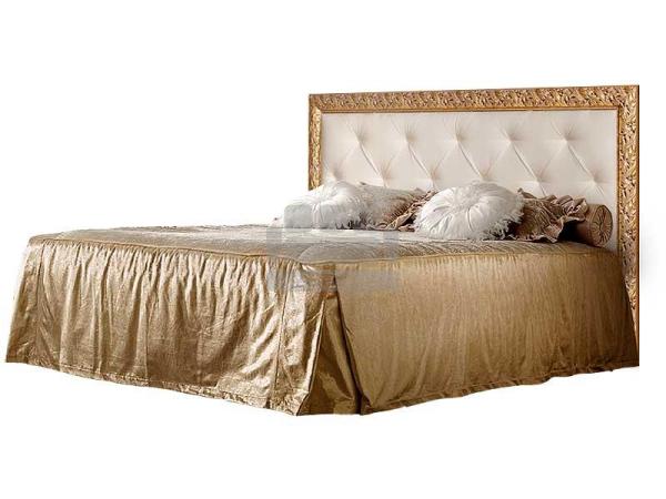 Кровать с мягким элементом со стазами с подъёмных механизмом Тиффани премиум
